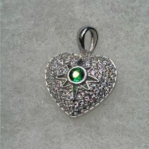 Sterling Silver 925 Heart Pendant